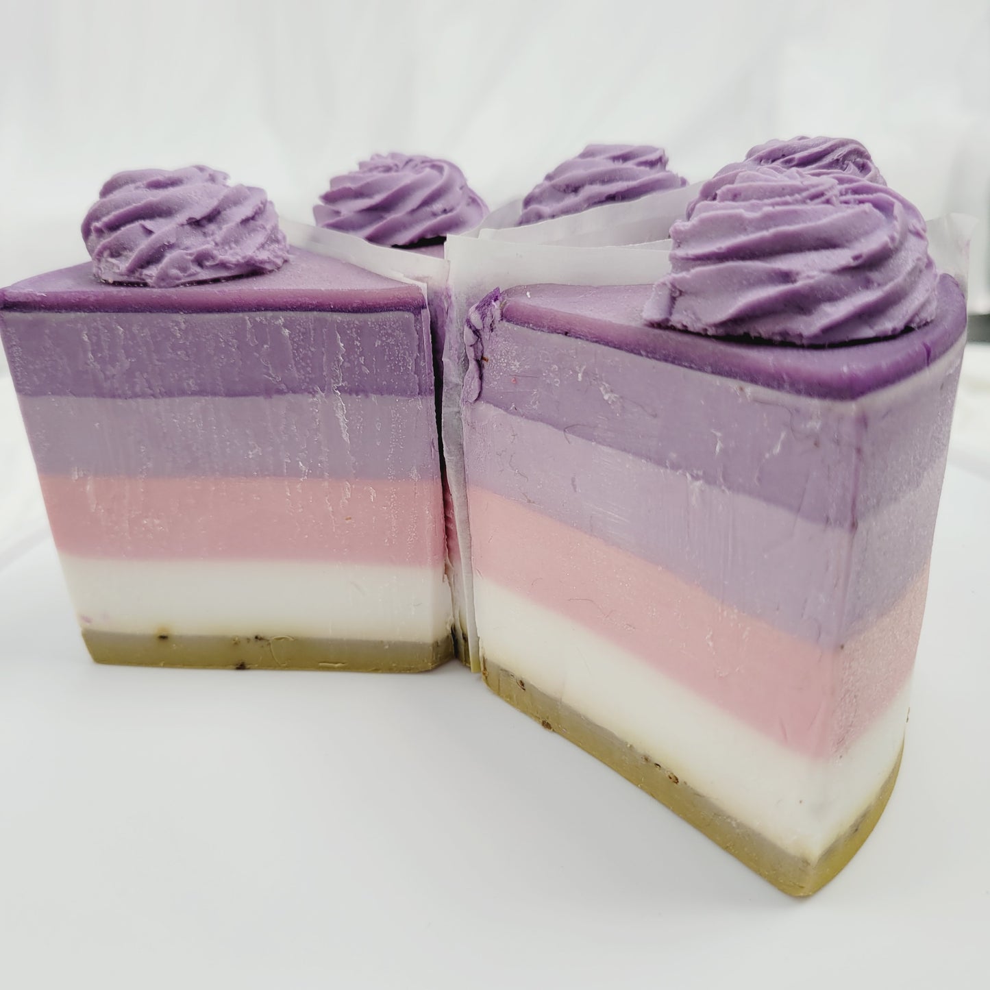 LAVENDER CAKE SOAP (By The Slice or Whole Cake)