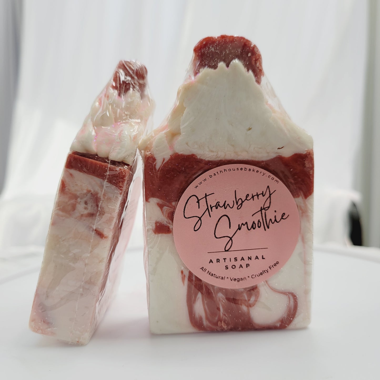 STRAWBERRY SMOOTHIE GOURMAND SOAP SLICE