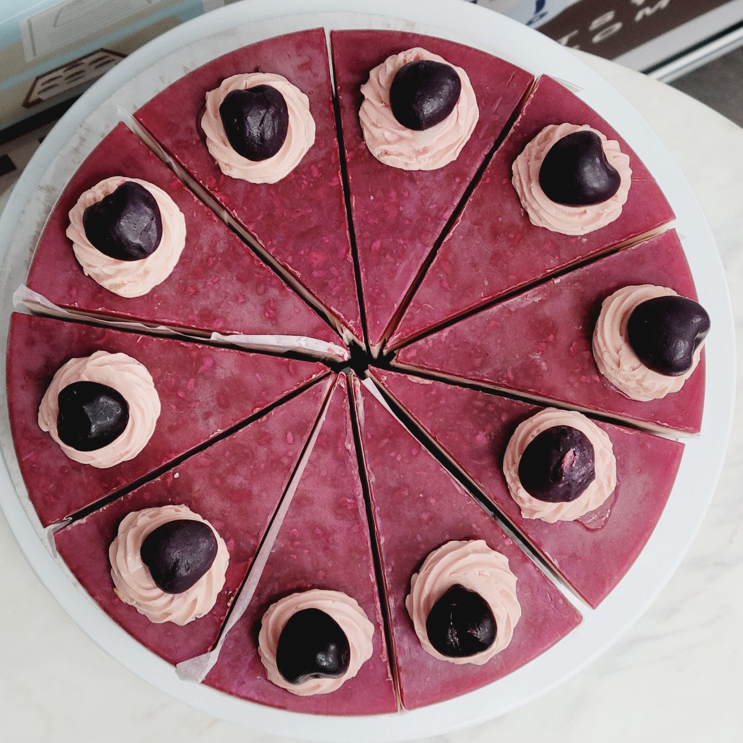 BLACK CHERRY MERLOT SOAP CAKE