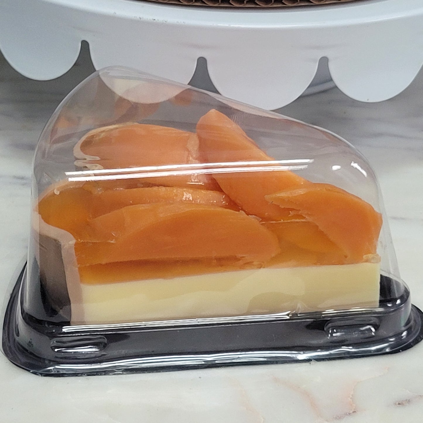 PEACH CHEESECAKE SOAP SLICE