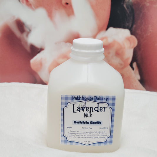 CREAMY LAVENDER MILK BUBBLE BATH