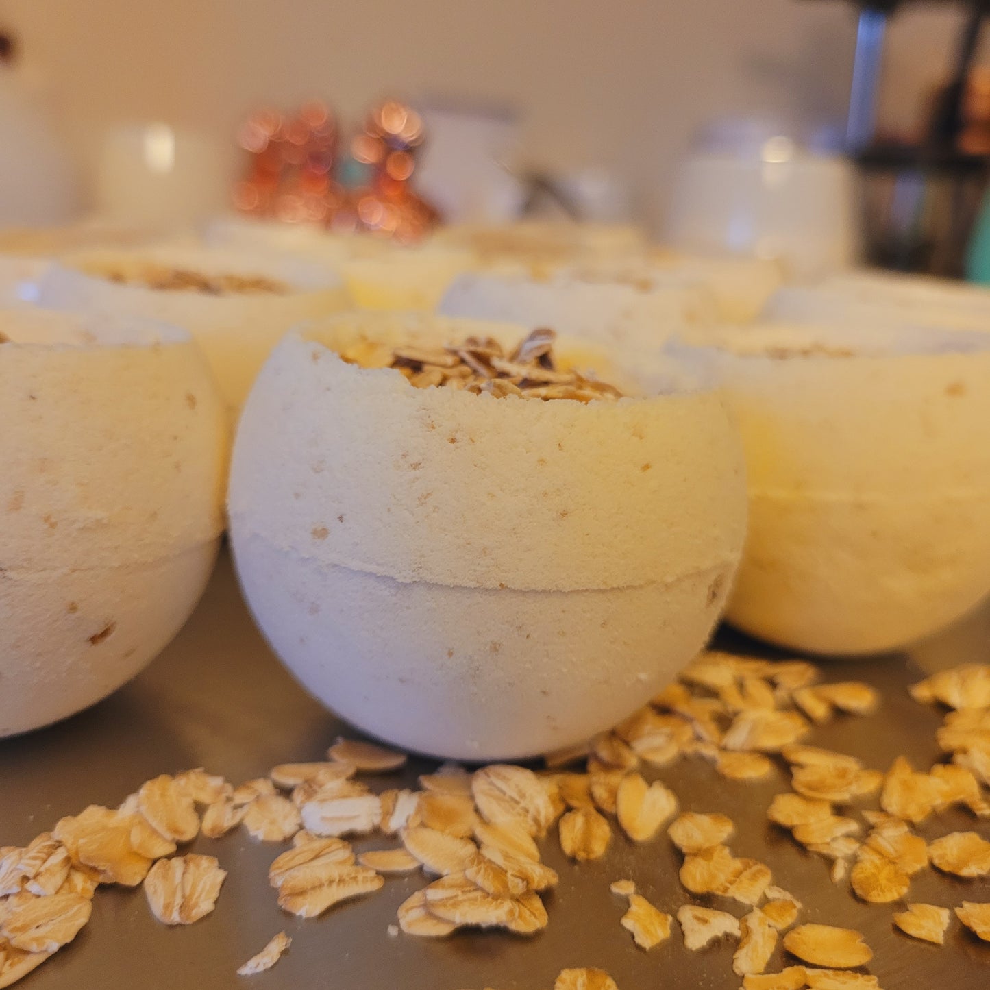 OATMEAL, MILK & HONEY BATH BOWL FIZZY