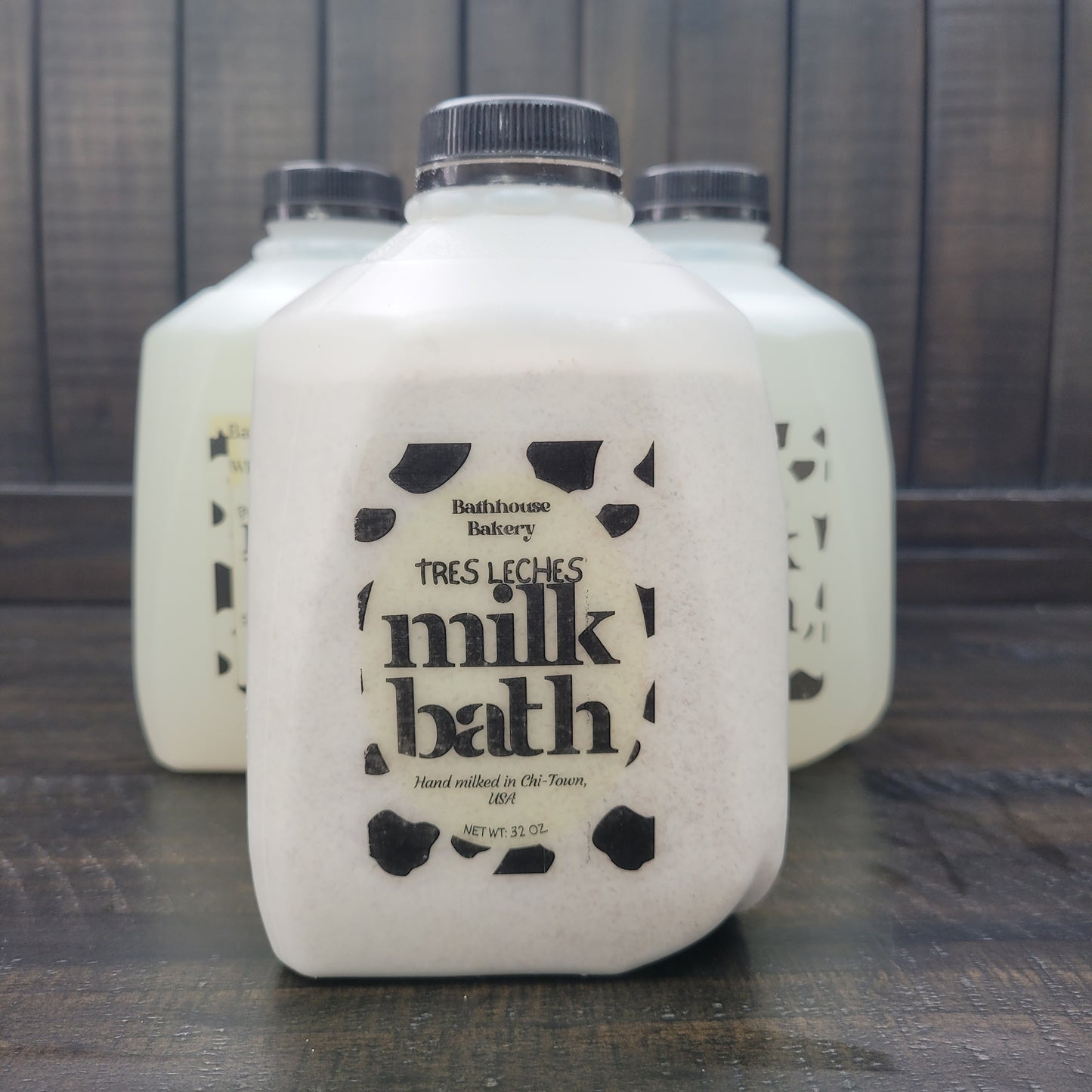 Milk Bath| Bath Soak| Authentic 32 oz squat milk jug!