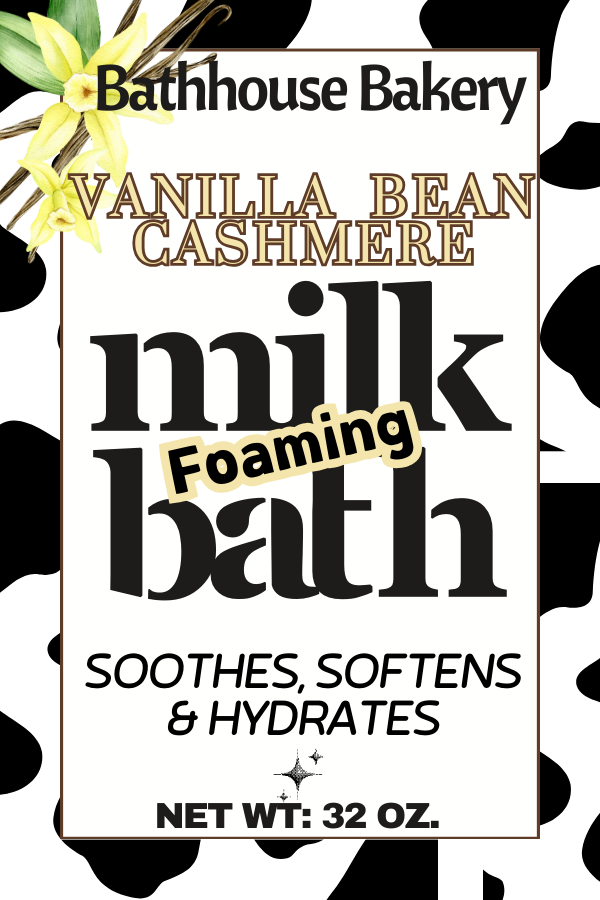 Milk Bath| Bath Soak| Authentic 32 oz squat milk jug!