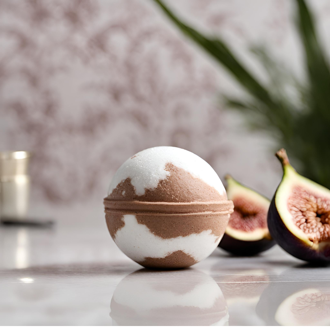 BROWN SUGAR & FIG BATH BOMB FIZZY