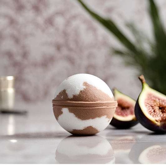 BROWN SUGAR & FIG BATH BOMB FIZZY