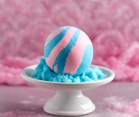 COTTON CANDY BATH BOMB