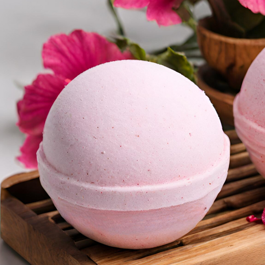 HIISCUS & HONEY BATH BOMB FIZZY