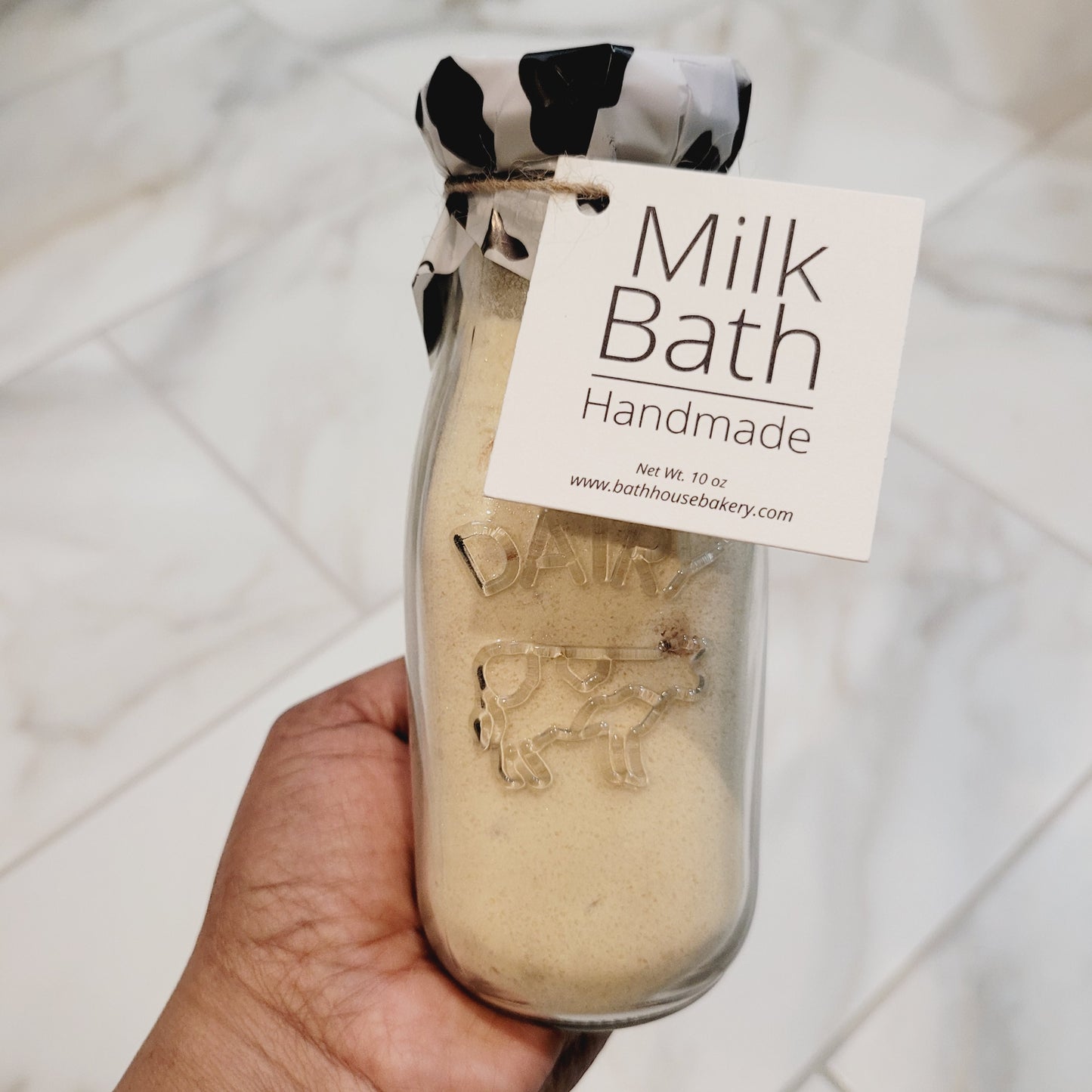 MILK BATH BATH SOAK (10 OZ GLASS BOTTLE)