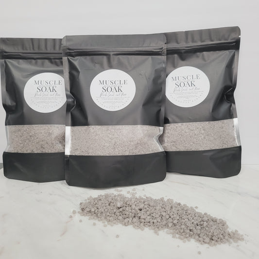 MEN'S MUSCLE SOAK/MINERAL BATH SOAK